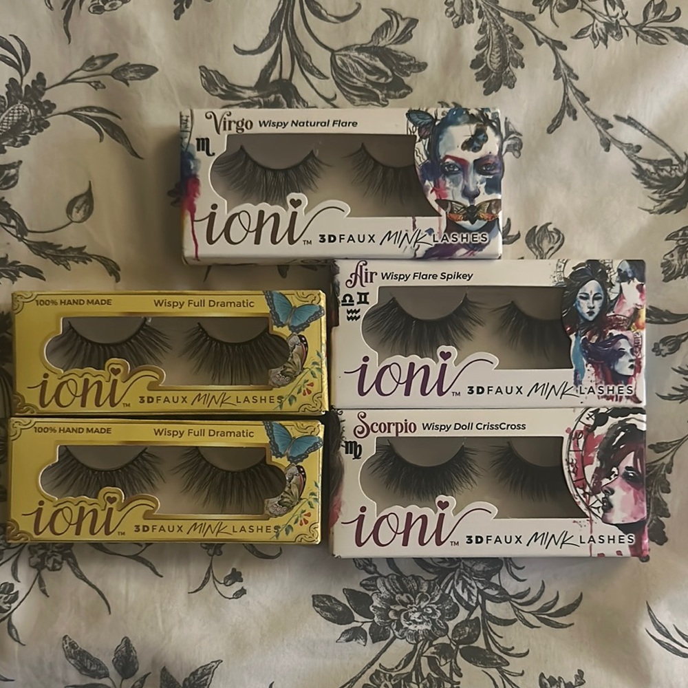 Ioni 3D Faux Mink Lashes Set